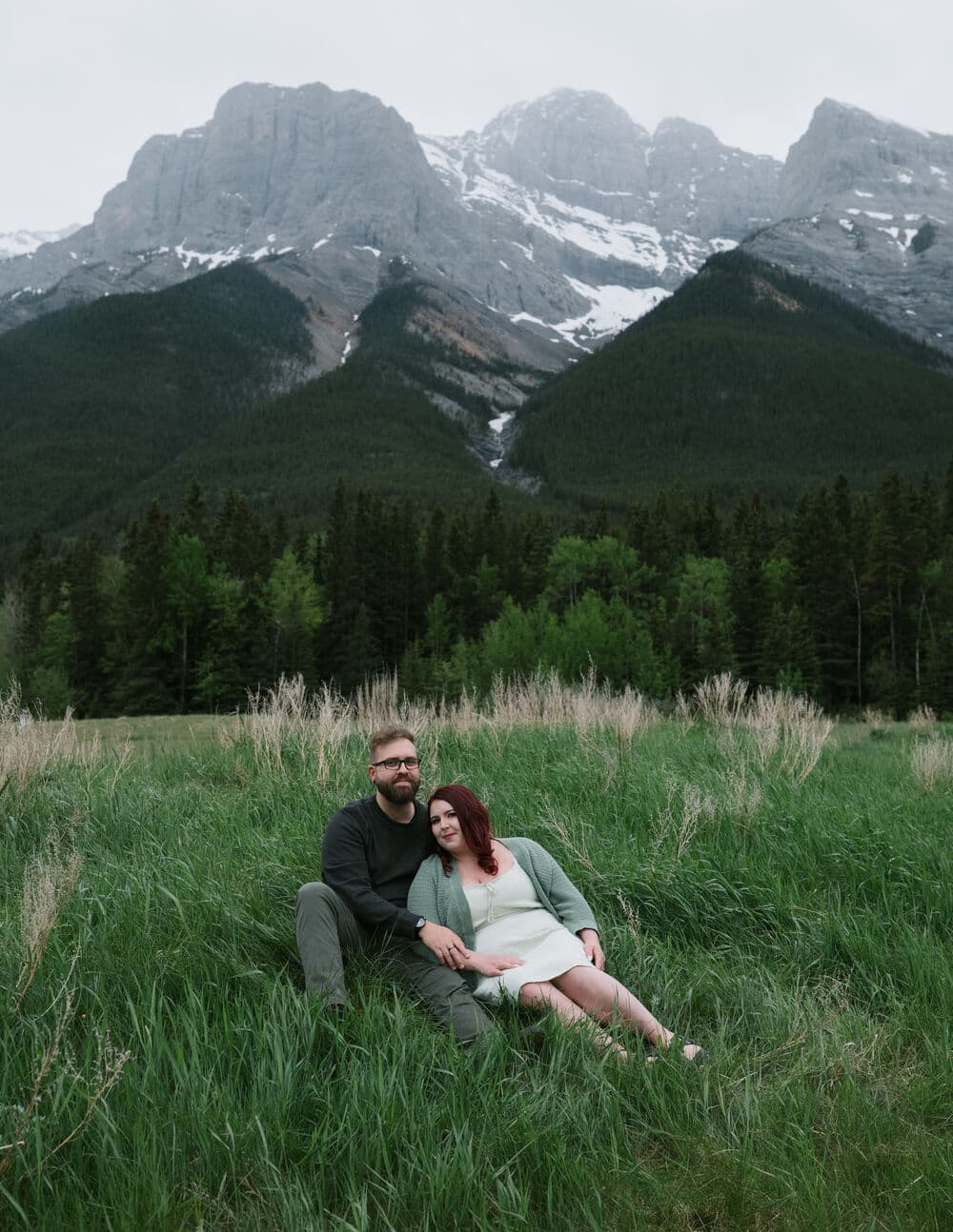 Engagement photo of Olivia and Justin
